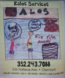 It’s Elementary at Kalos Services, Inc. – 352-243-7088