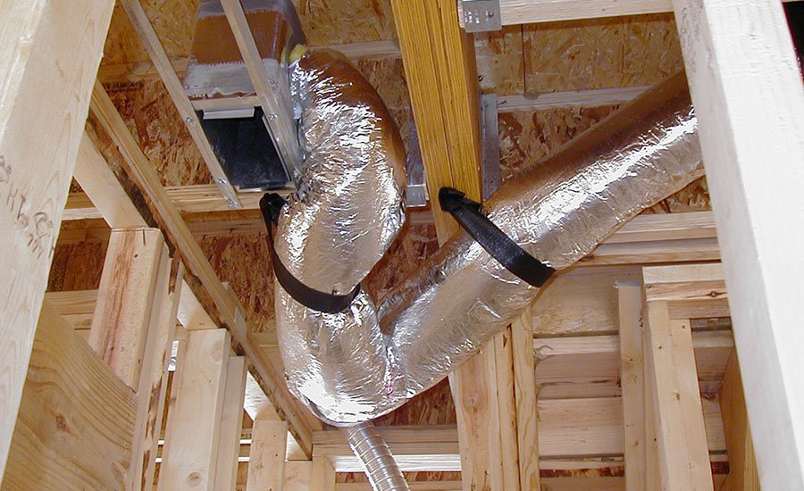 extending ac duct