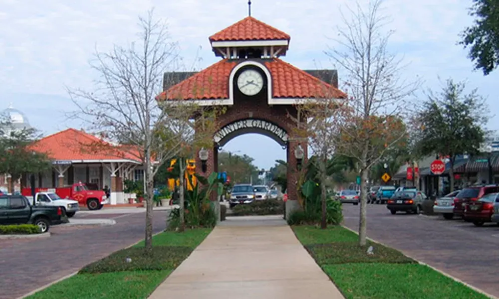 Downtown Winter Garden, Walking Path
