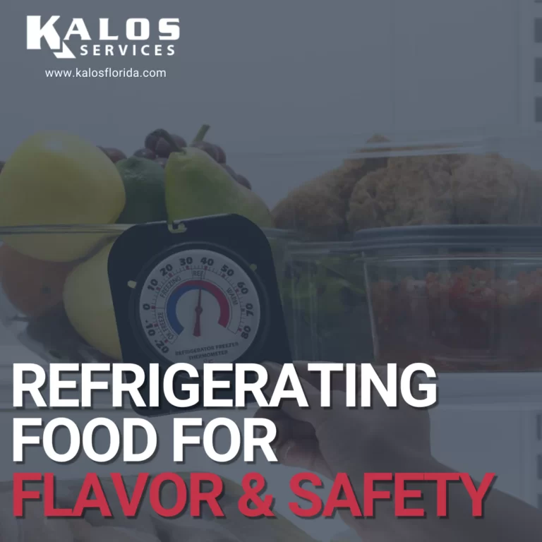 Refrigerating Food for Flavor and Safety