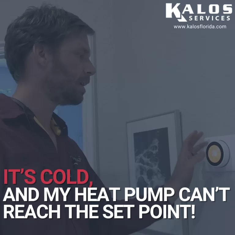 It’s Cold, and My Heat Pump Can’t Reach the Set Point!