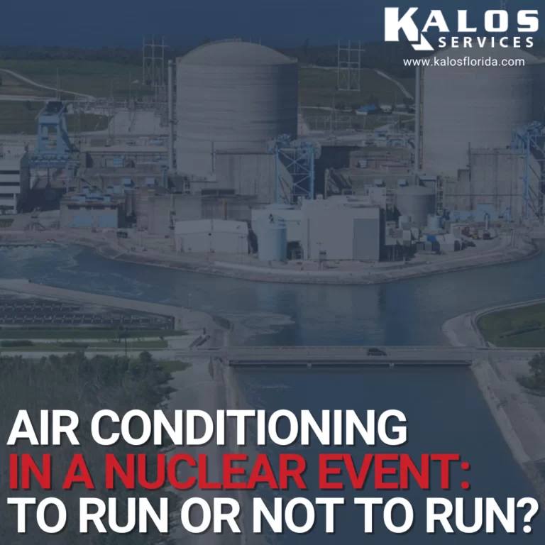Air Conditioning in a Nuclear Event: To Run or Not To Run?