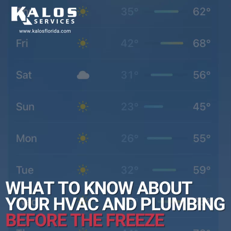 What to Know About Your HVAC & Plumbing Before the Freeze