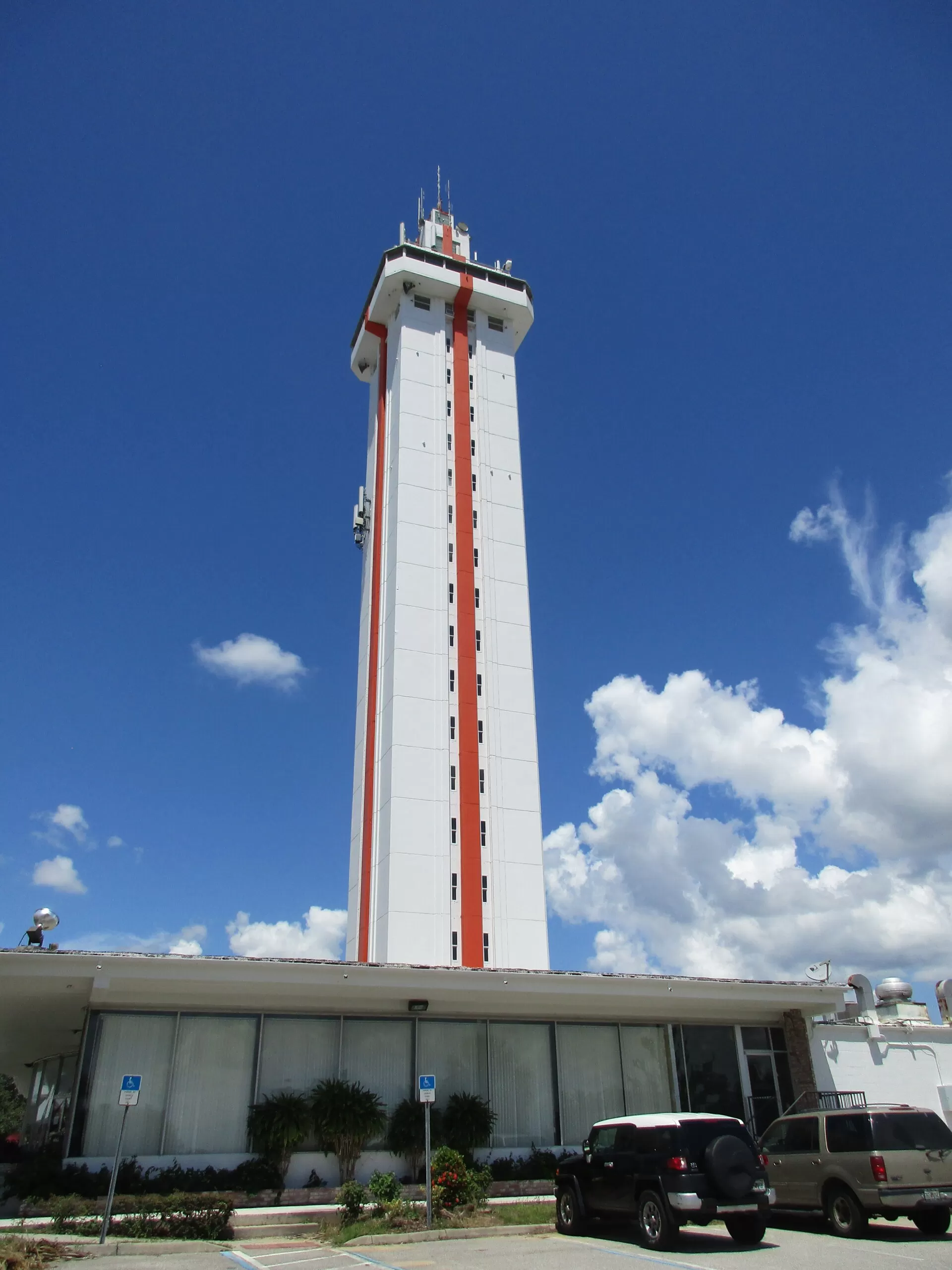 Florida Citrus Tower rising above Clermont